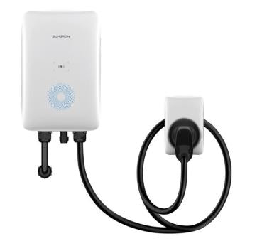 Sungrow Wallbox 11 kW AC011E-01 für PV-Überschussladen inkl. 7 M Typ-2 Ladekabel, RFID (ACH00015)